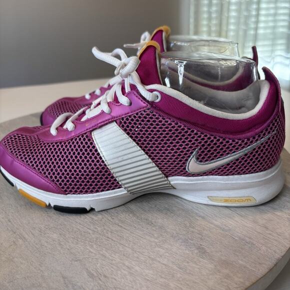 Nike Zoom Trainer Running Walking Comfort Essential 2 Women's Pink Shoes Size 7 - Picture 1 of 11
